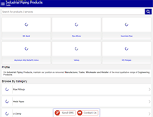 Tablet Screenshot of industrialpiping.org